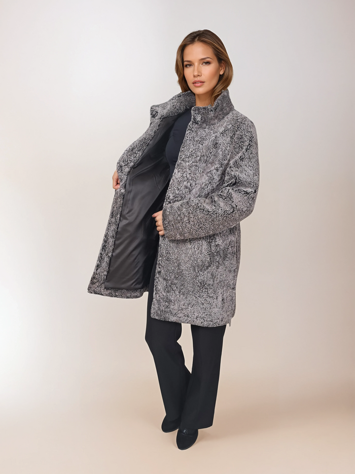 Innocente, 83 cm. - Krave - Nappa Lamb Brisa - Damer - Mørkebrun