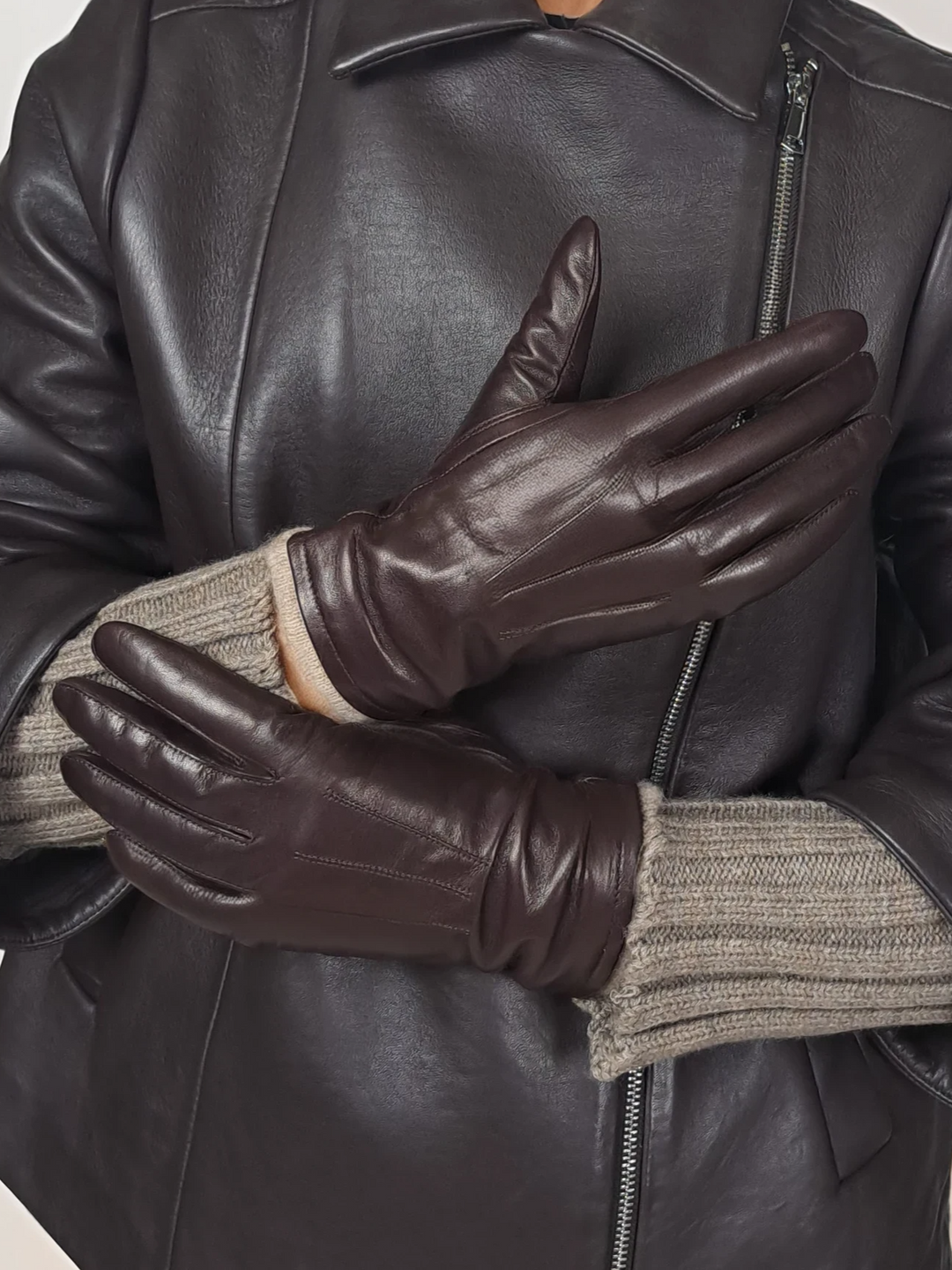 2971 Handschuh – Lammleder – Zubehör – Braun