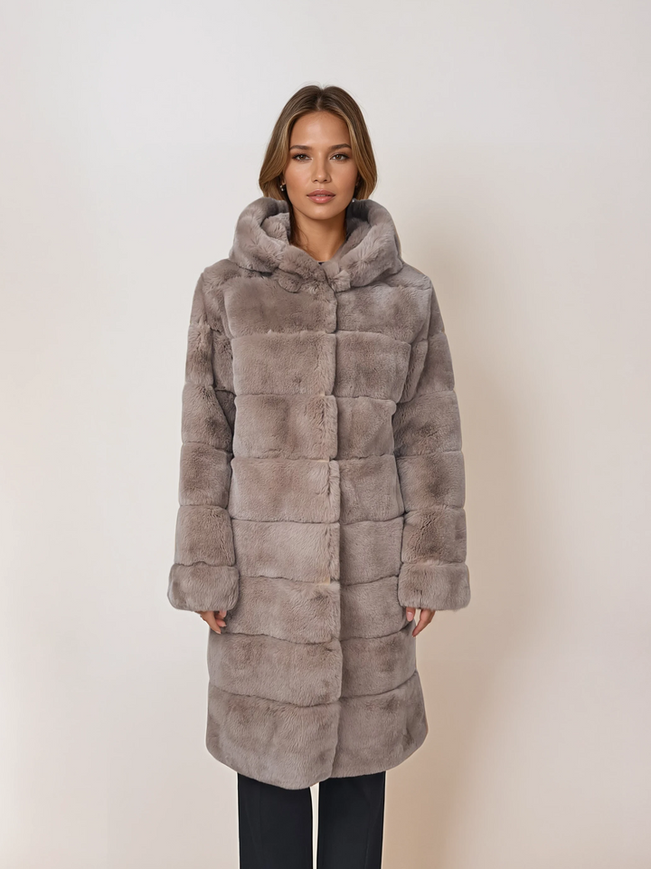 Petrovski, 100 cm. - Hætte - Rex - Kvinder - Cafe Latte