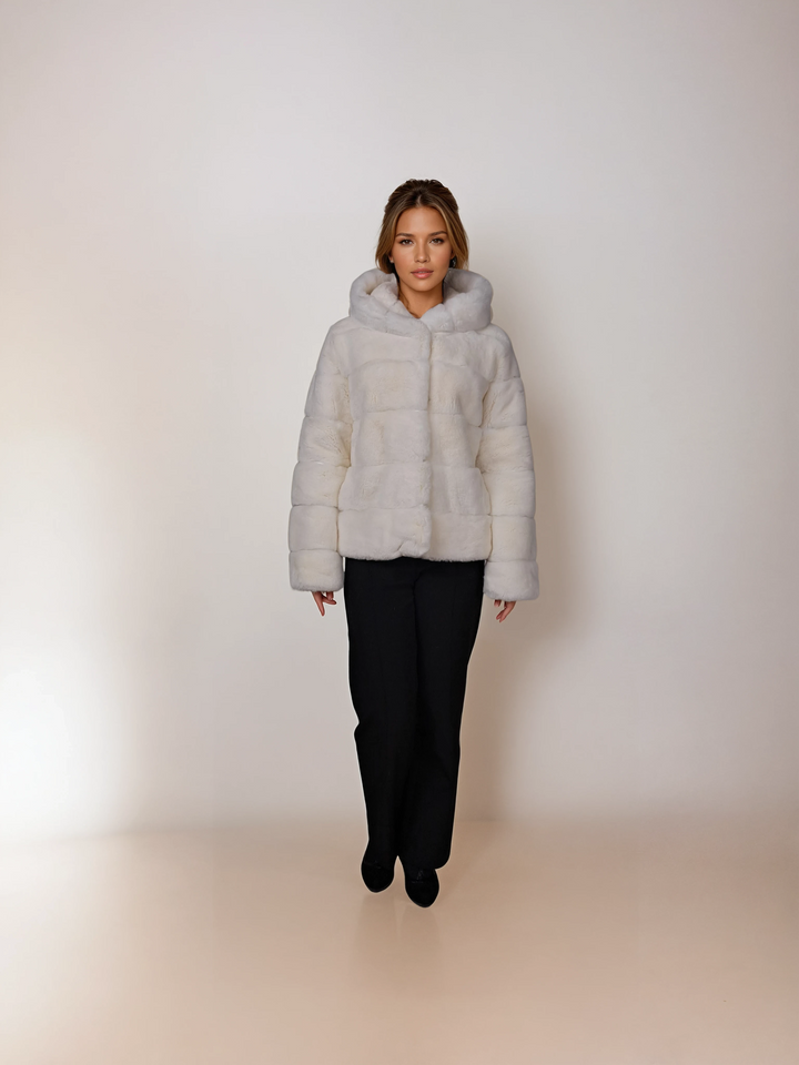 Petrovski, 60 cm. - Hood - Rex - Femmes - Blanc