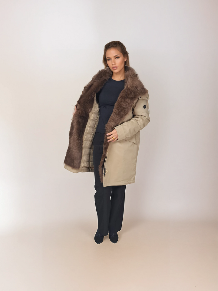 Ivana, 97 cm. - Textil - Dam - Off White