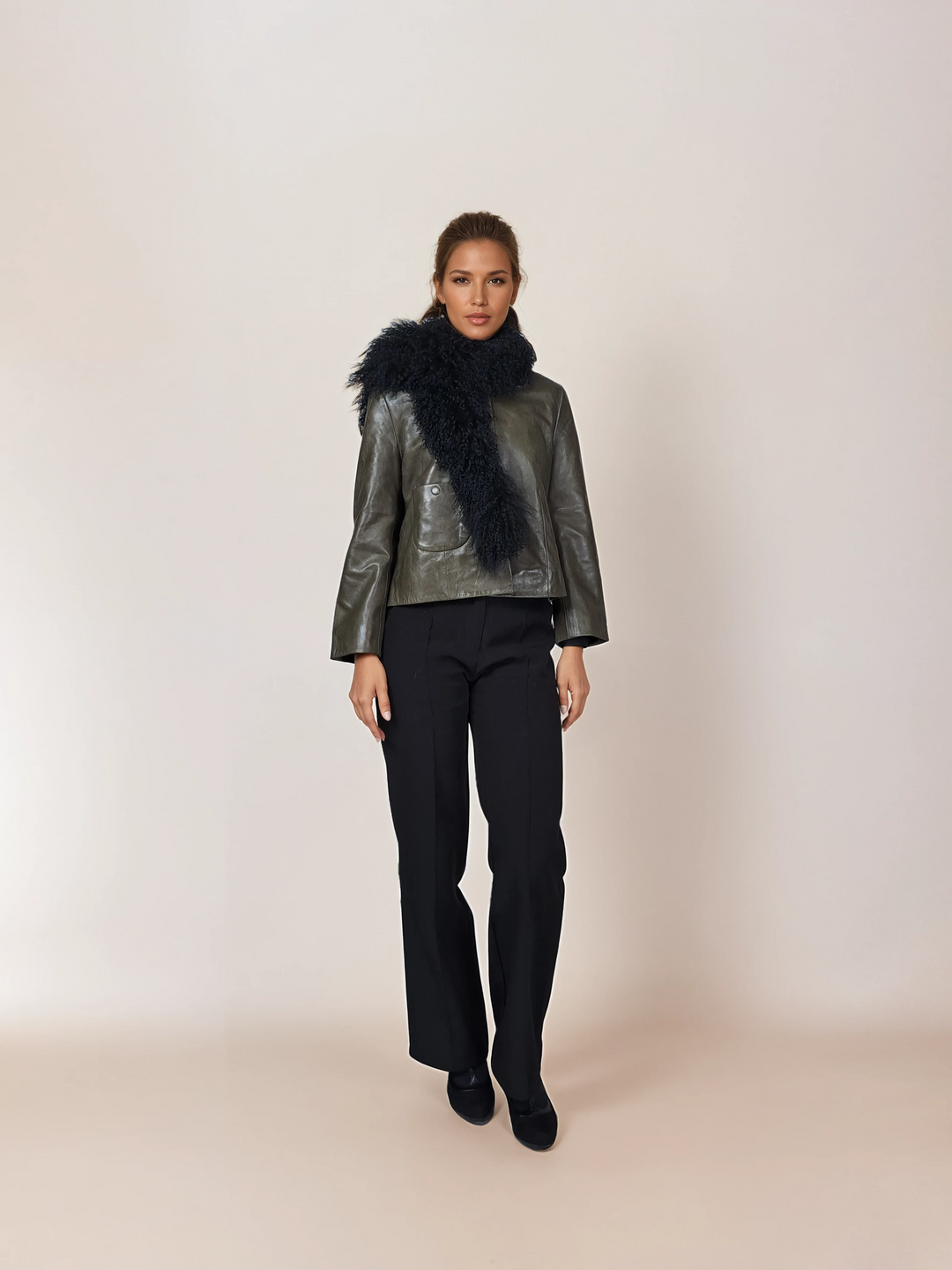 Krage - Kalgan Lamb - tilbehør - svart