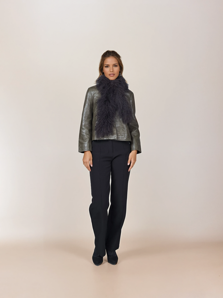 Krage - Kalgan Lamb - Accesories - Brown