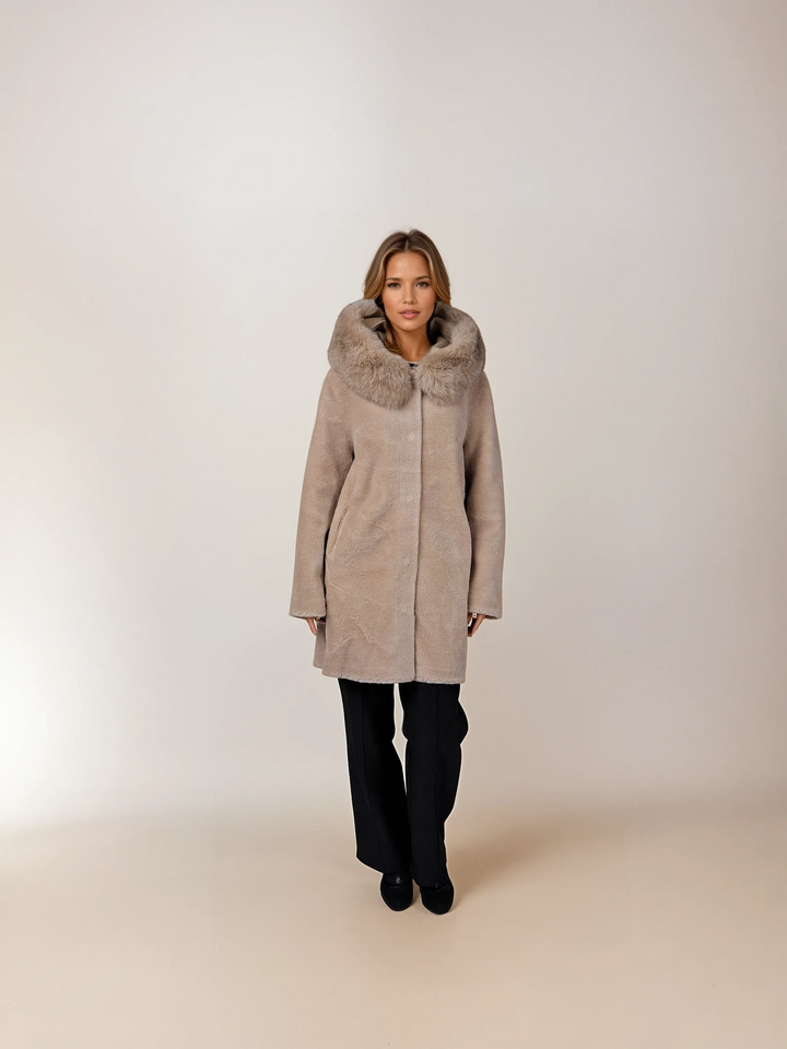 Ganix-A, 85 cm. - Huva - Air Wool - Dam - Light Camel