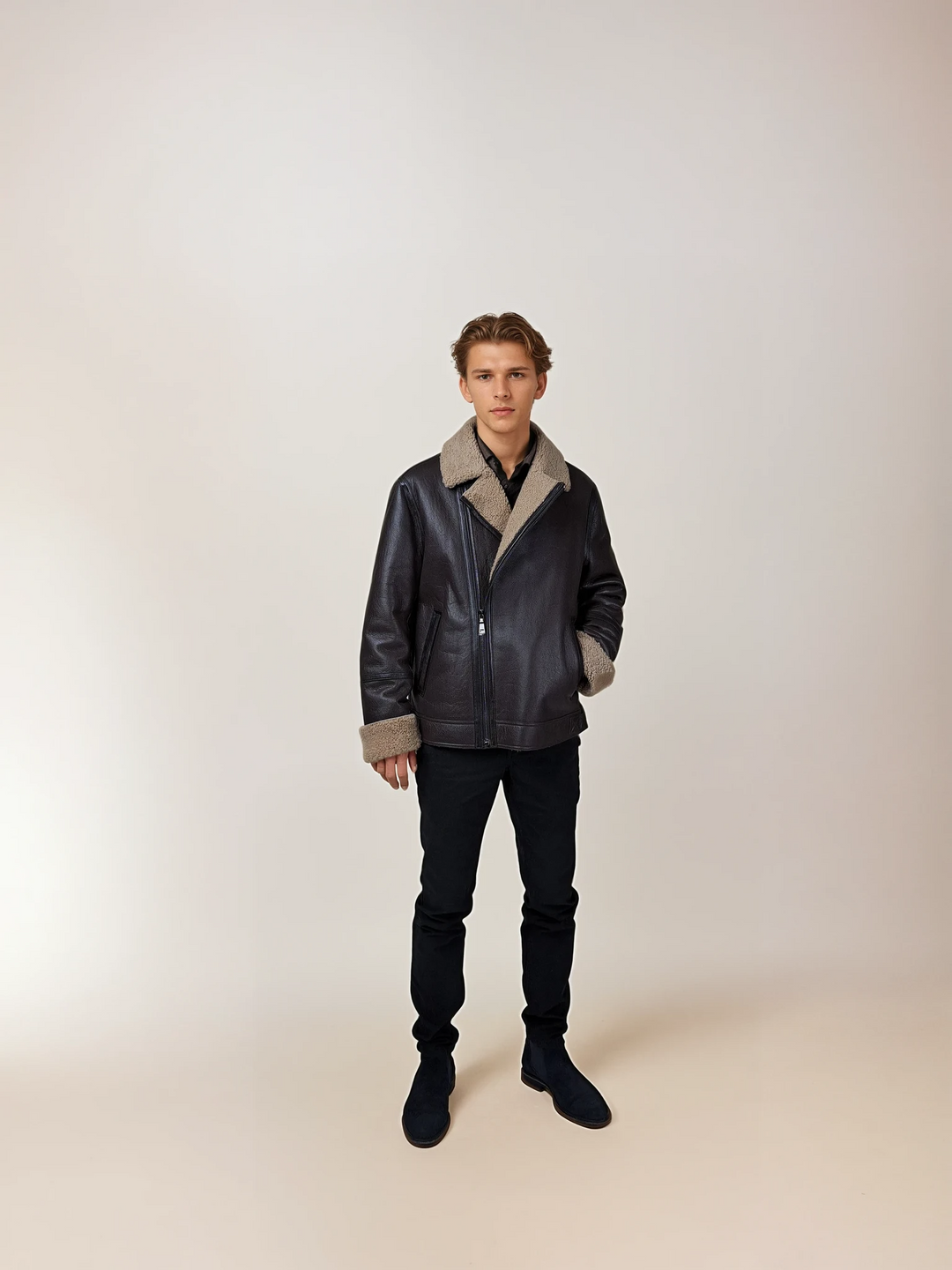 Hadley, 68 cm. - Collier - Rock Lamb - Man - Brown