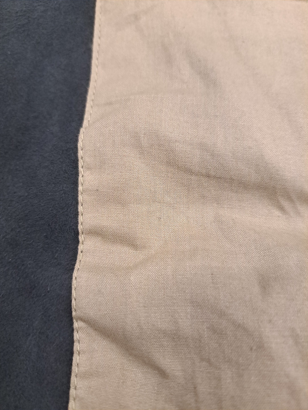 Gundter, 70 cm. - Halsband - Ziegenveloursleder - Herren - Mitternachtsblau