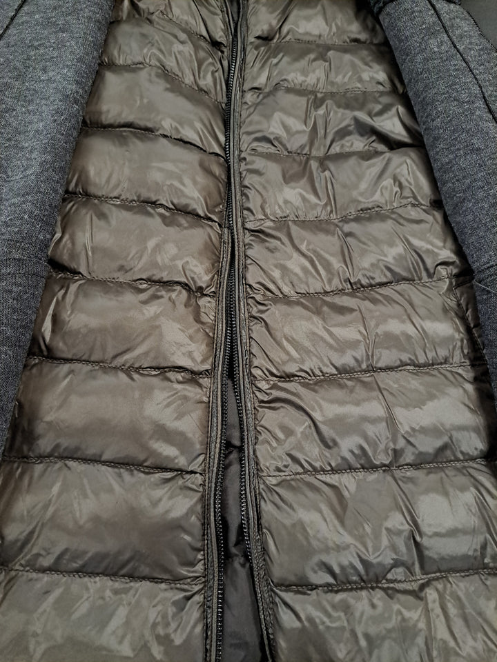 Lucia - Hood, 65 cm. - Lamb Malli Leather - Women - Black