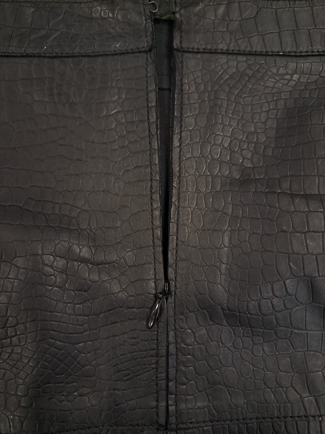 Debora Skirt - Lamb Leather - Women - Black