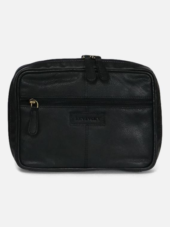 MI-011 HIP BAG - Cuir de chèvre - Accessoires - noir