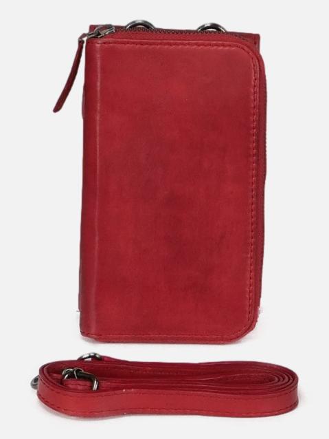 Alb-3499 Sac - Cuir de mouton - Accessoires - Rouge