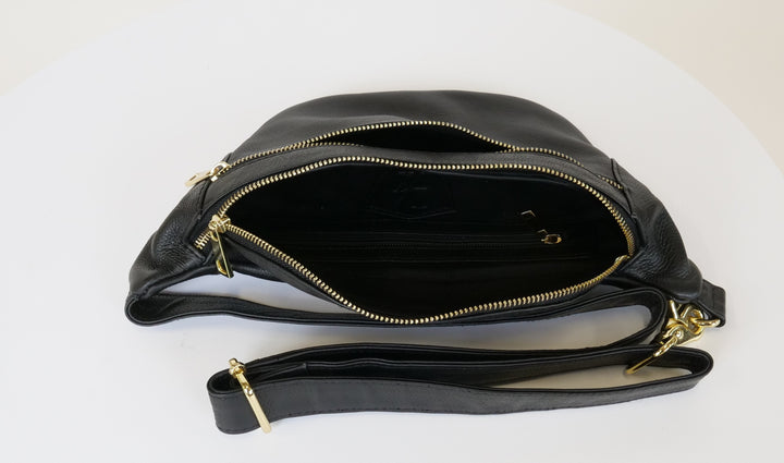 PF -12 Bag - Leather - Accesories - Black