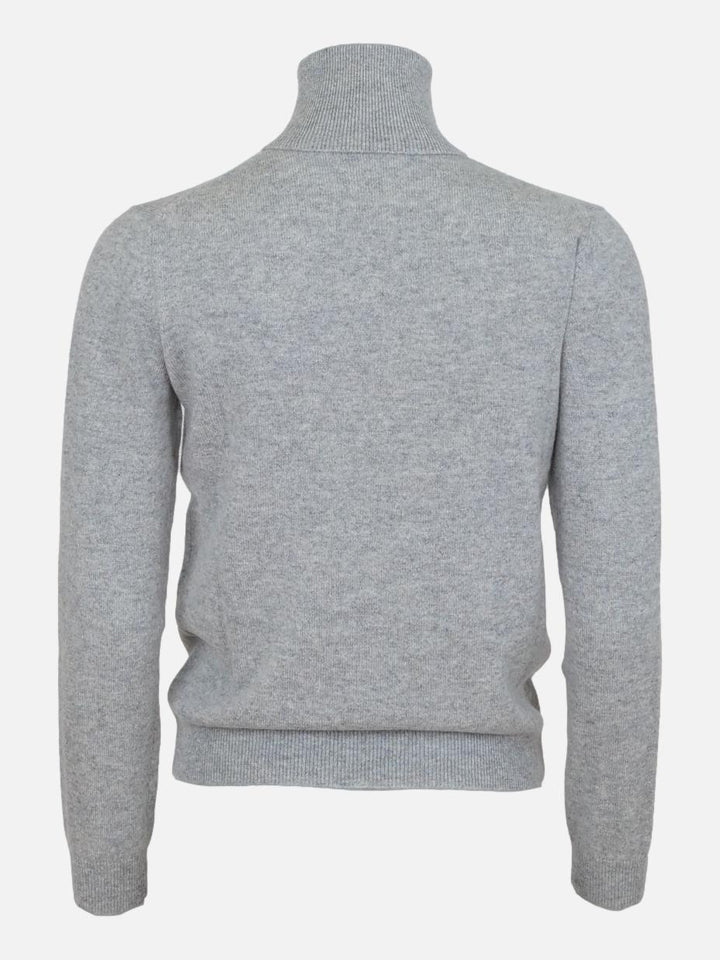 SY -23031 Turtleneck - 100% Cashmere - Accesories - Grå