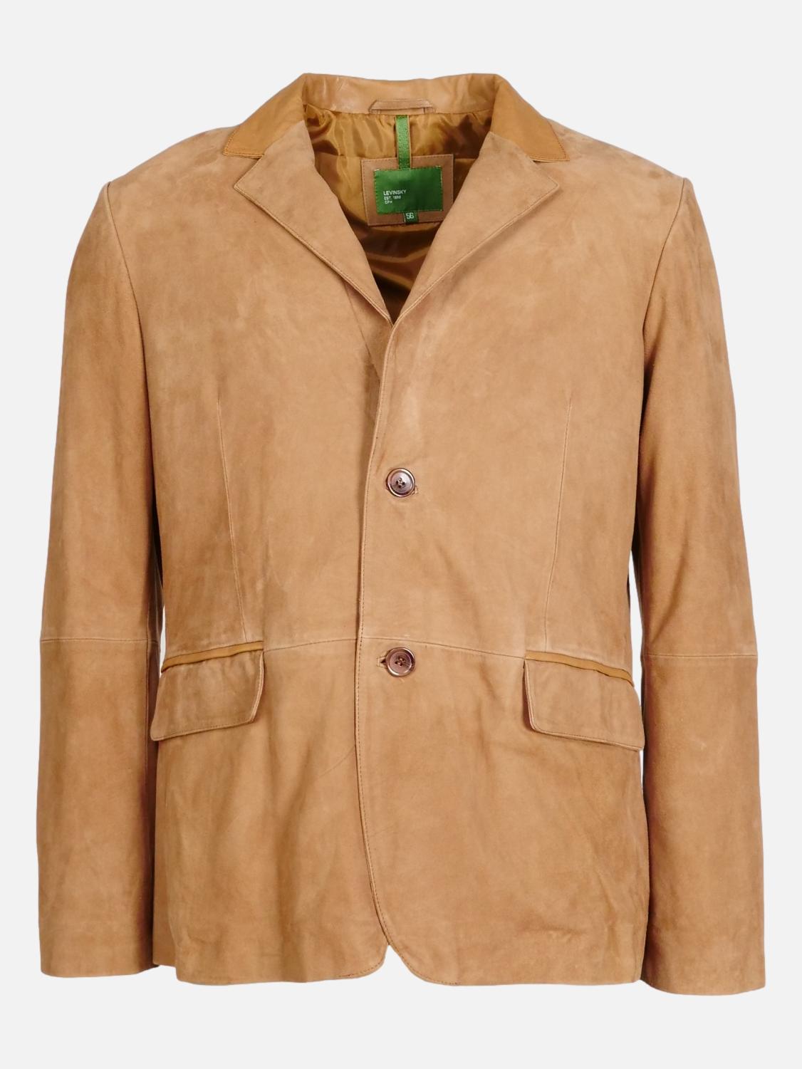 New Rafel, 75 cm. Goat Suede - Man Camel – Stampe Denmark