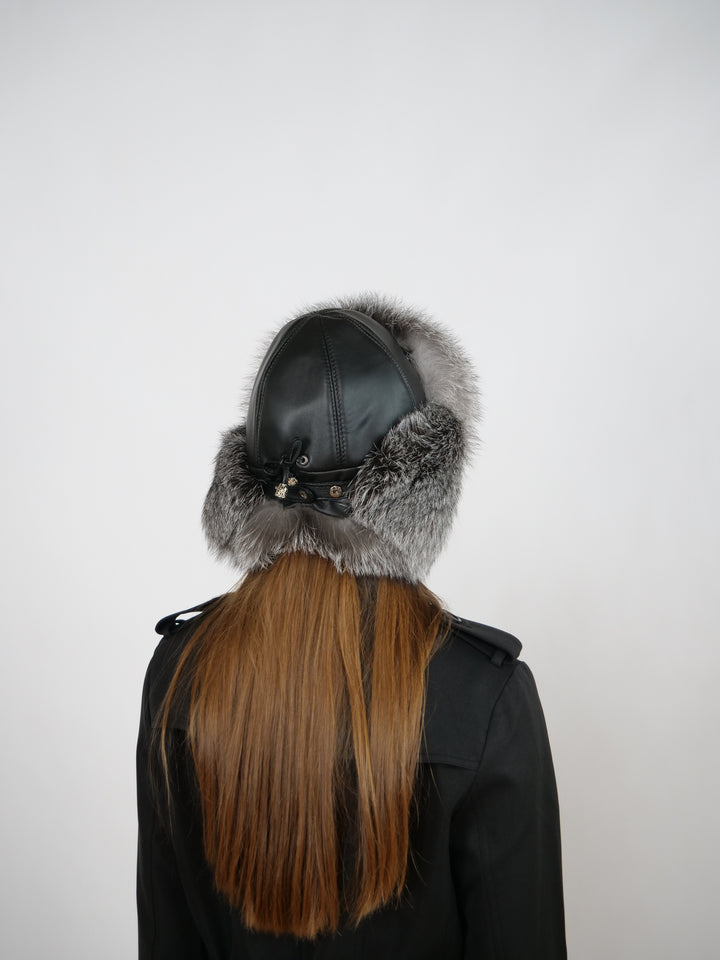 202 Fox Trapper Hat - Fox - Accessoires - noir