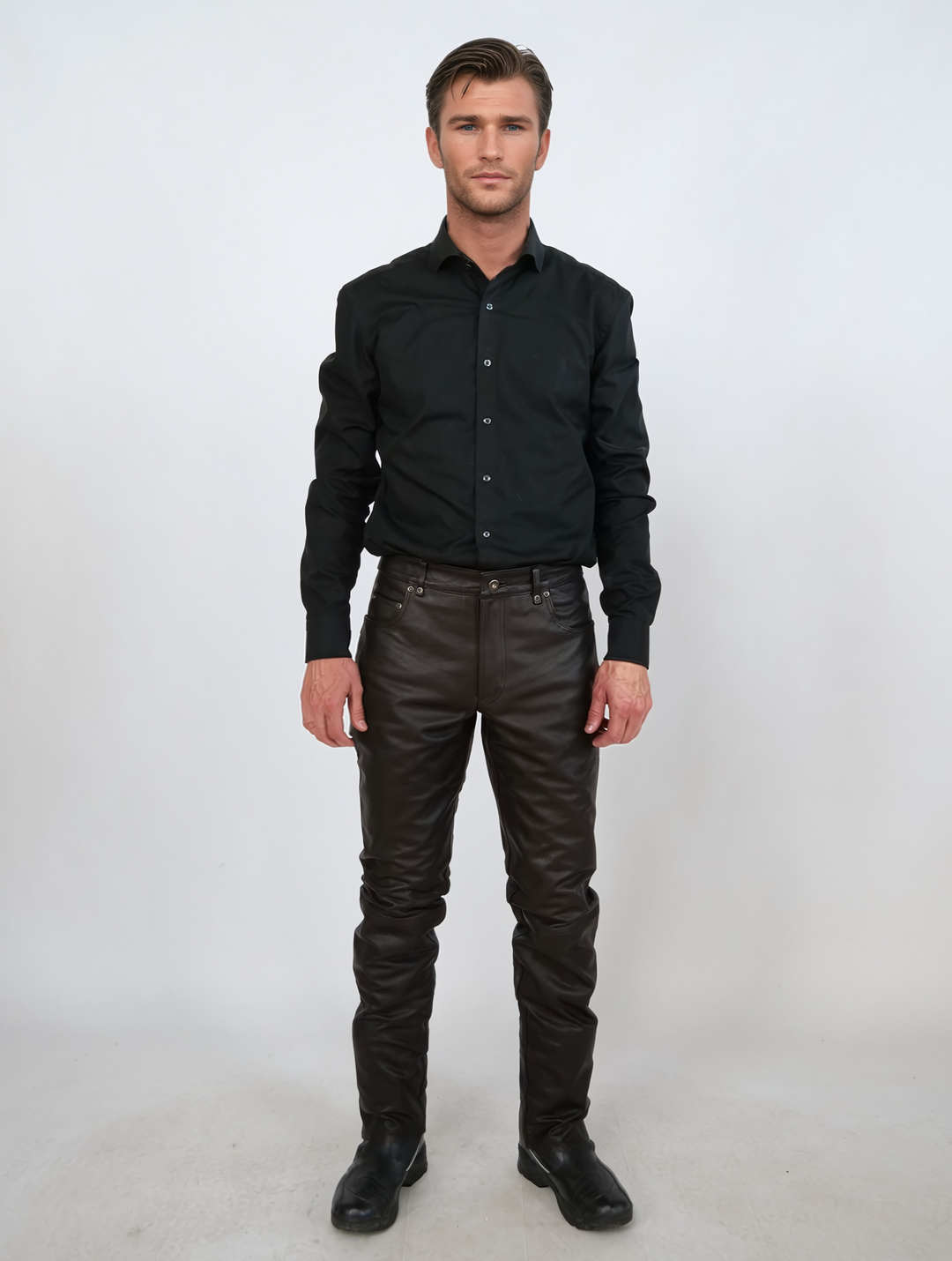 Jack Tanter - Lamb Skipper Leather - Homme - Brown