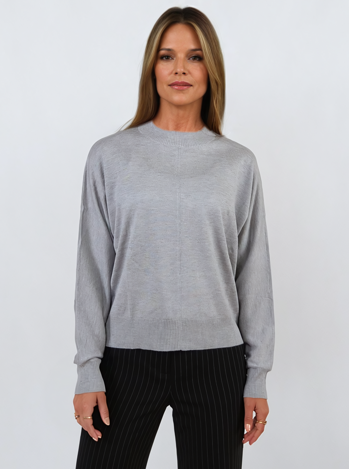 WOCA24011 Dameskjorte - Cashmere Blend - Kvinner - Foggy