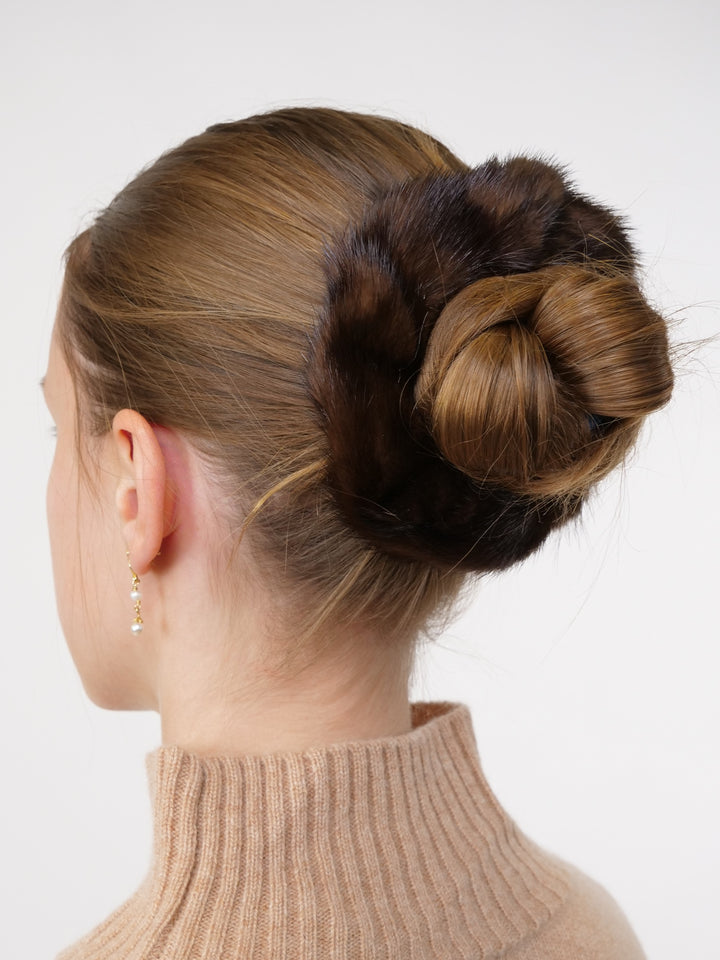 Tie à cheveux - Mink - Accessoires - brun foncé