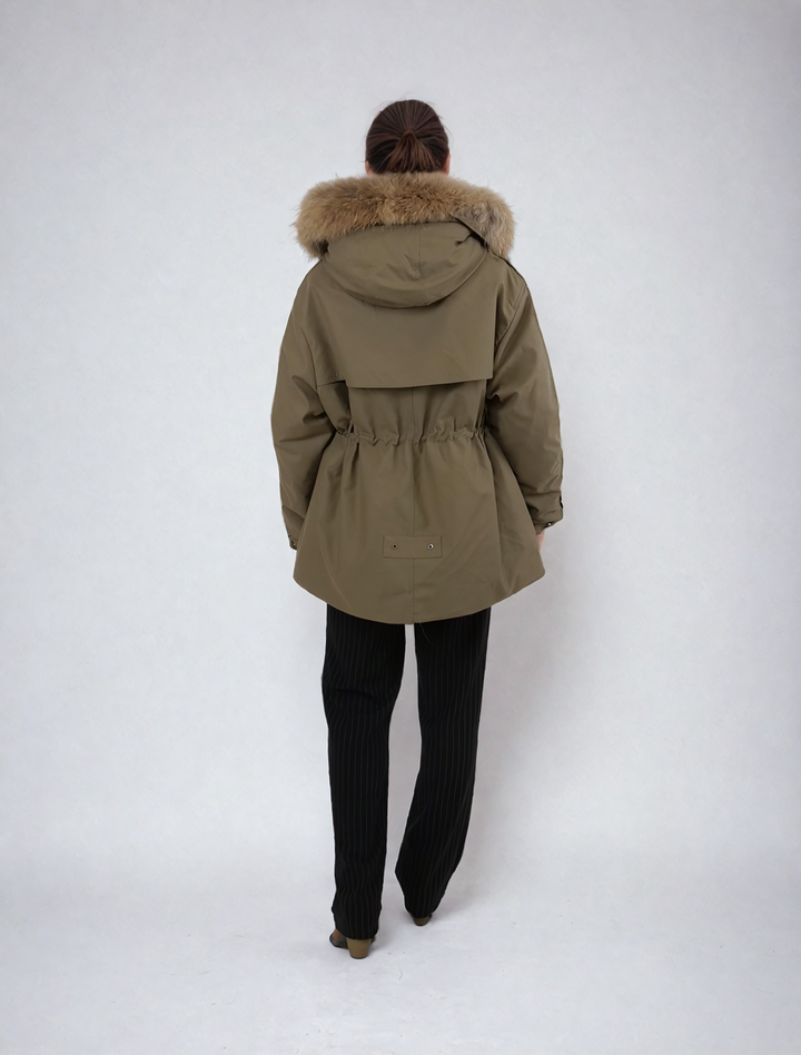 Gigi, 77 cm. - Hood - Textile - Women - Army