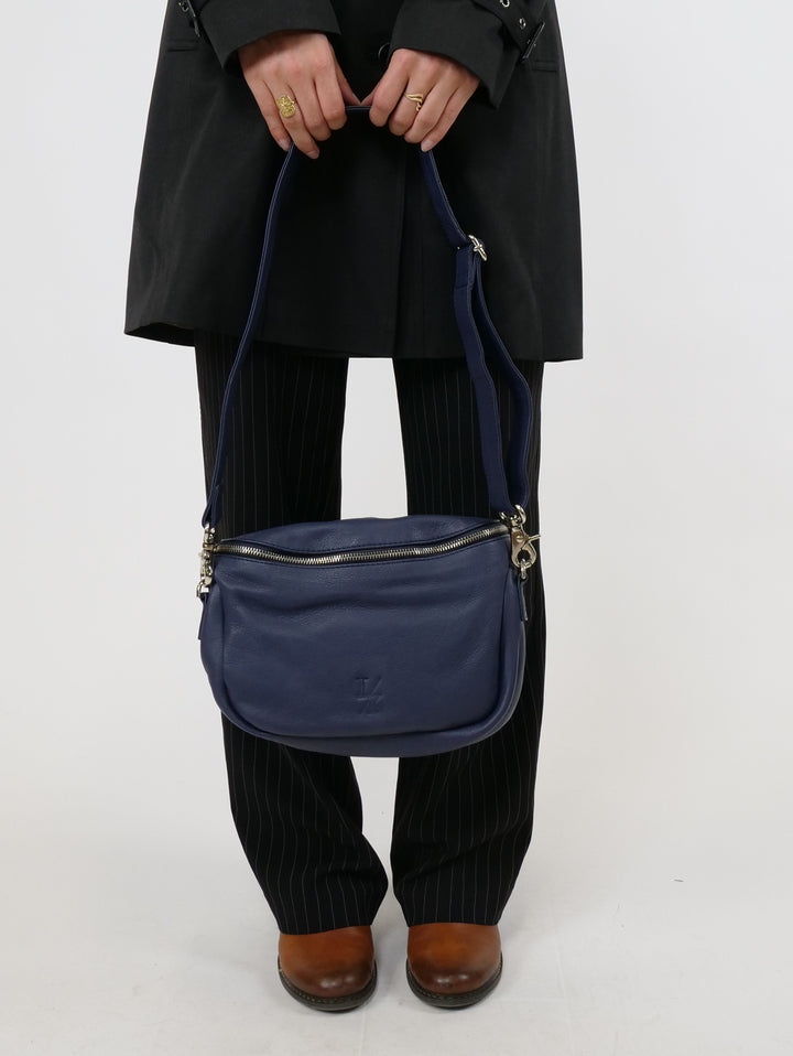 PF-15 Bag - Leather - Accesories - Navy