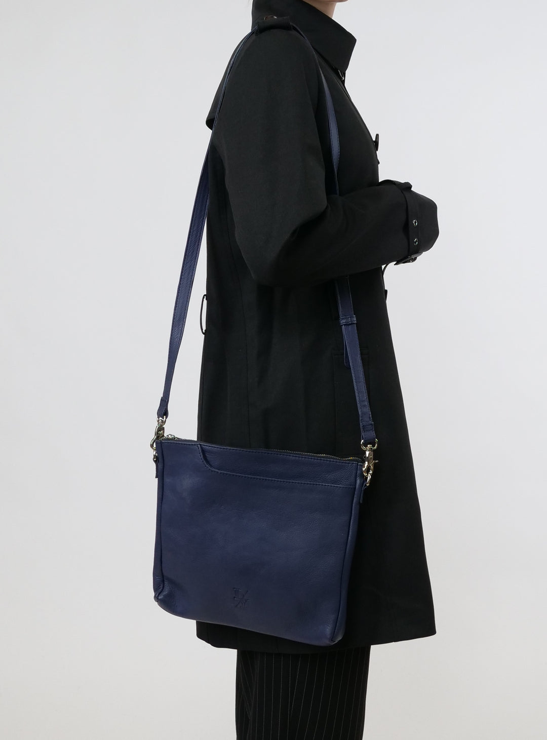 PF -14 Bag - Leather - Accesories - Navy