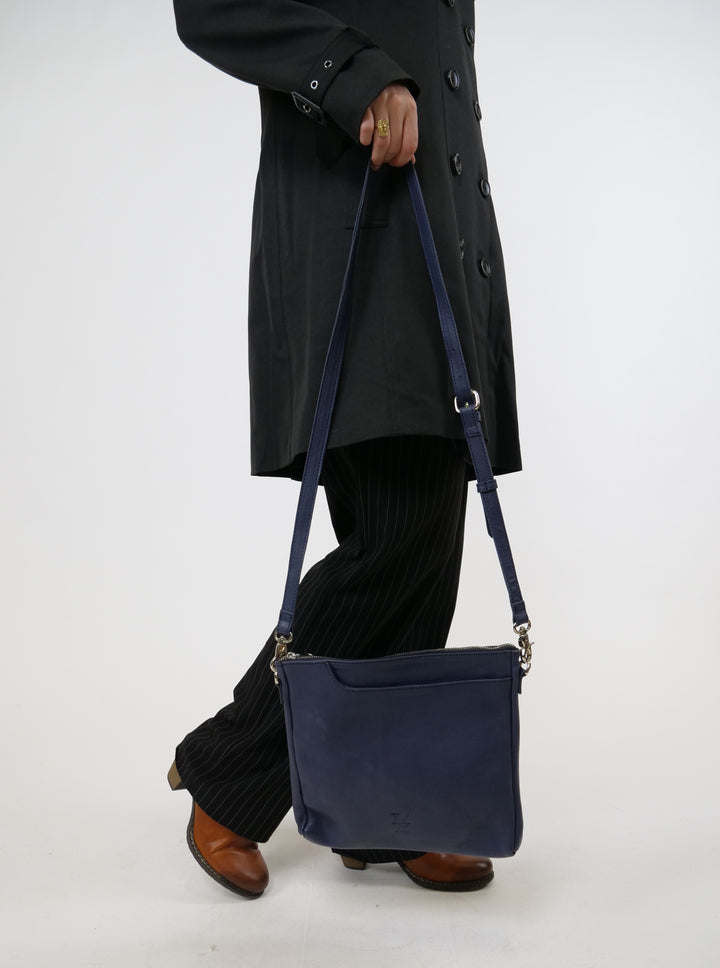 PF -14 Bag - Leather - Accesories - Navy