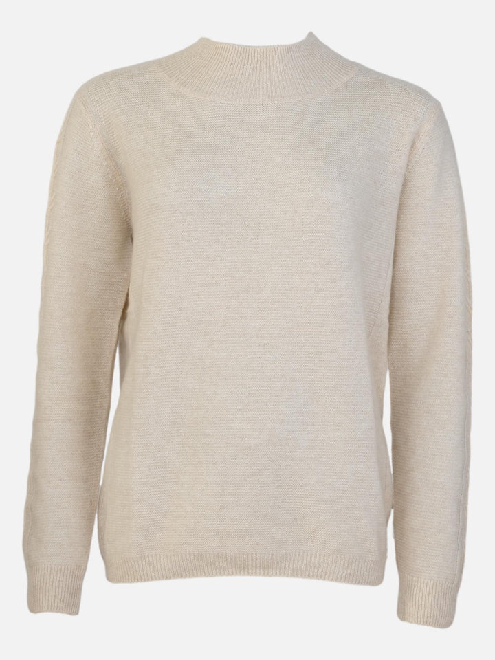 MKI Sweater - 100% Kashmir trøje - Lys beige