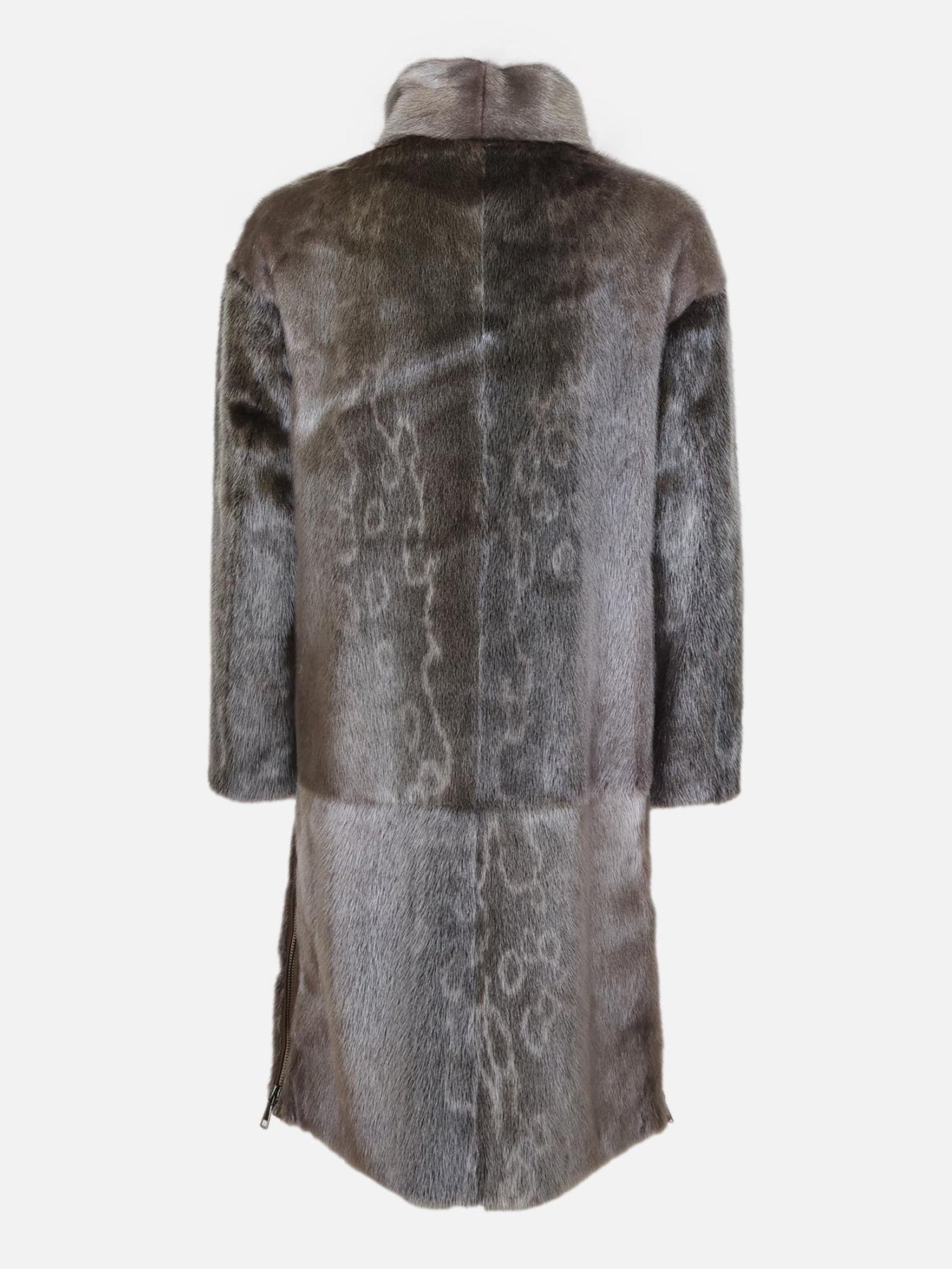Filuka Filuka, 100 cm. - Collar - Sealjacket - Women - Grey – Stampe Denmark