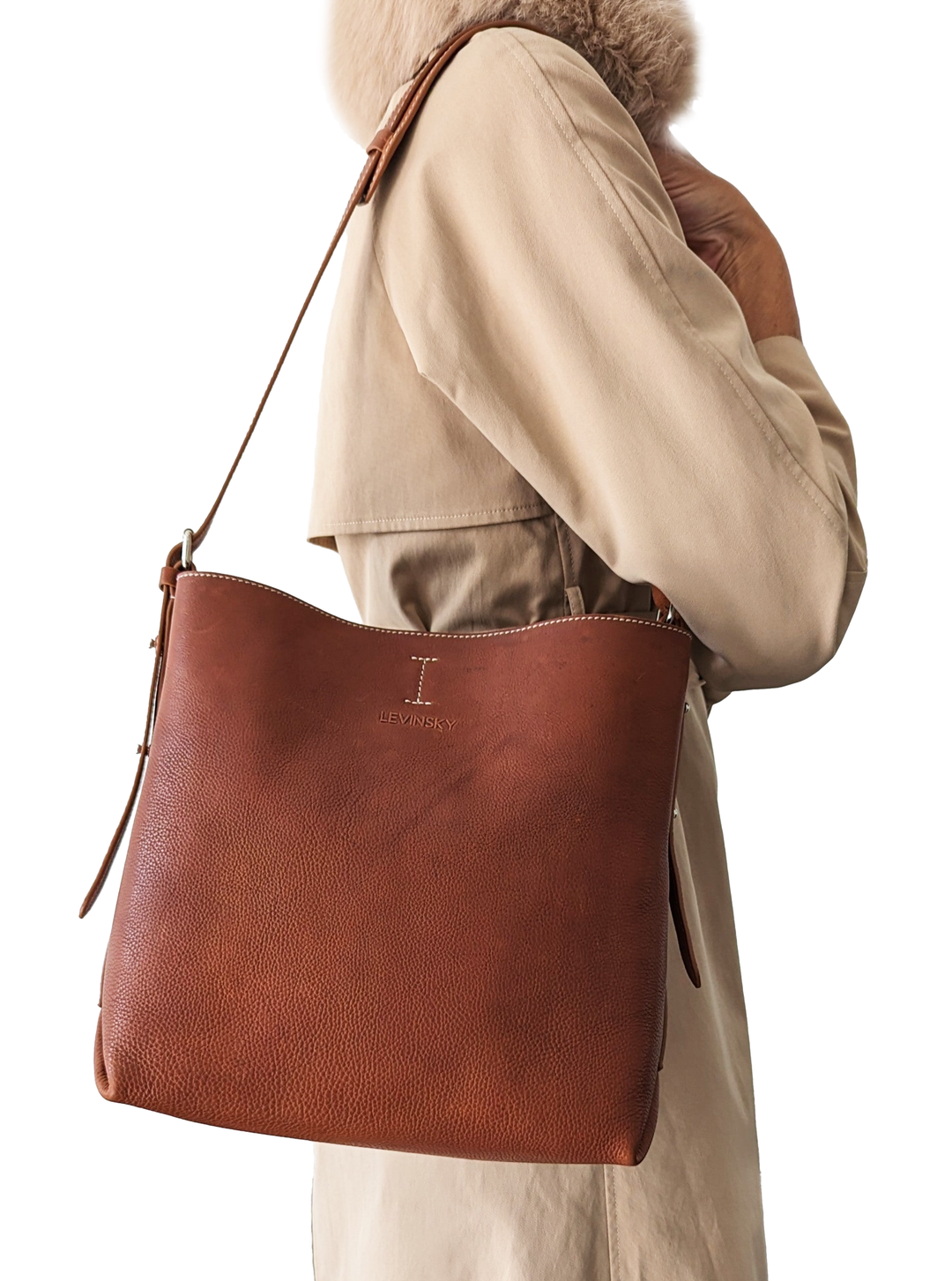 Tote 14846 - Leather bag Accesories - Cognac