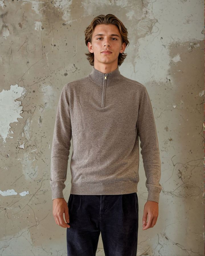 SY-1568 Mens - 100% Cashmere - Men - Oak