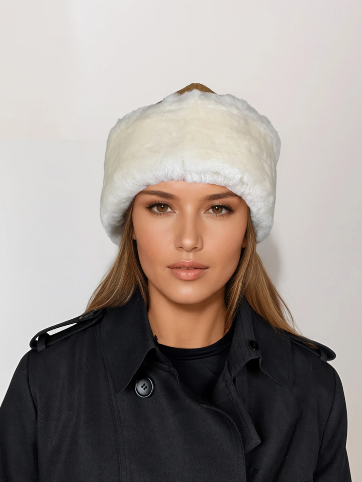 HL24C061 Hat - Suede Lamb - Accesories - Cognac