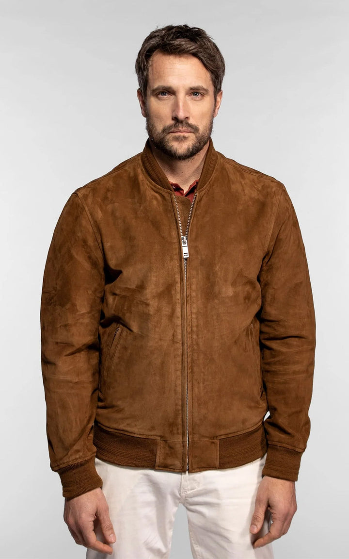 Brown Gila Suede Teddy - Men