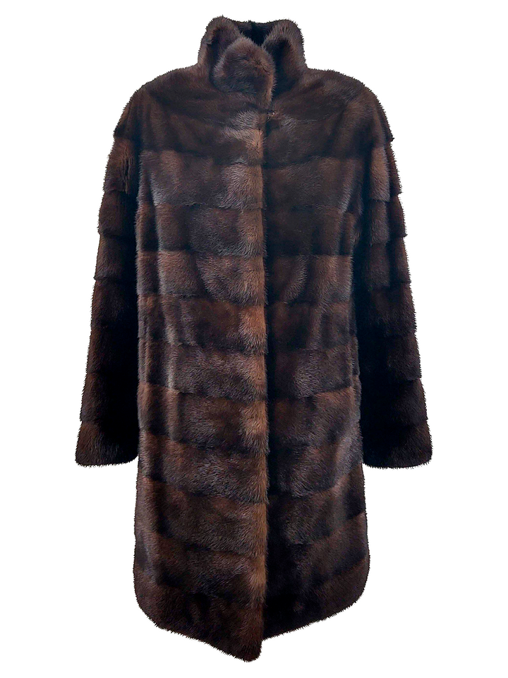 Rosario, 85 cm - Mink - Kvinde - Maghogany