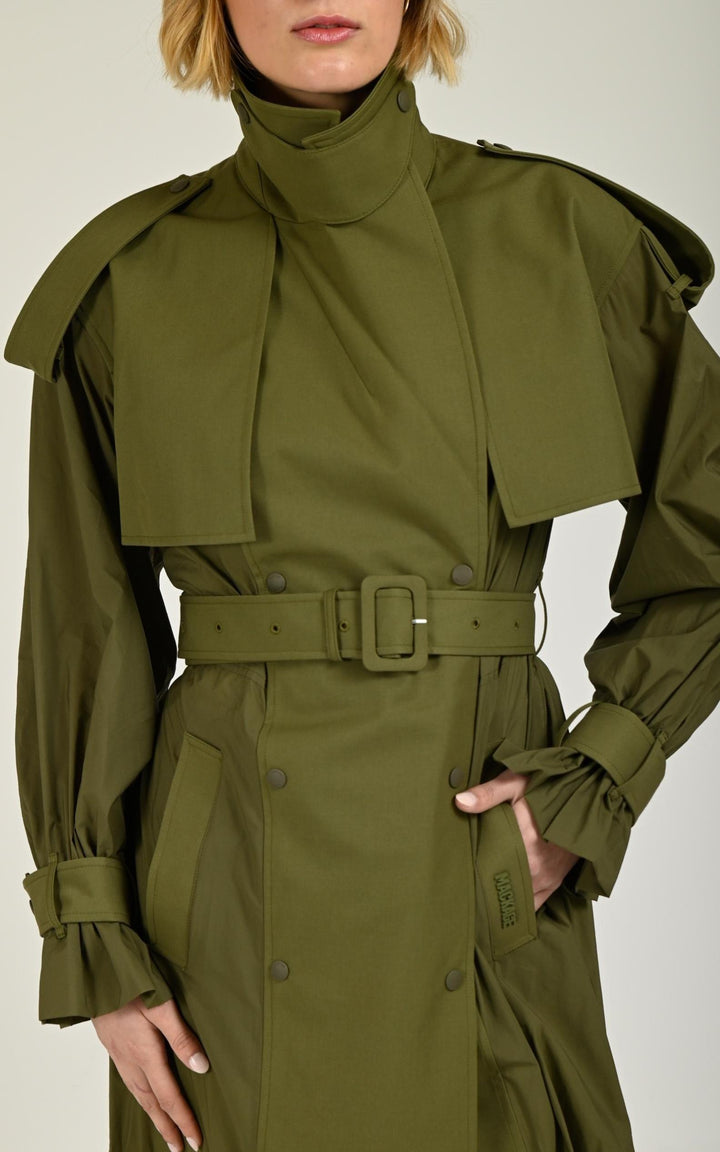 7/8 Textile Femme Mackage, modèle Zonomi de couleur light military