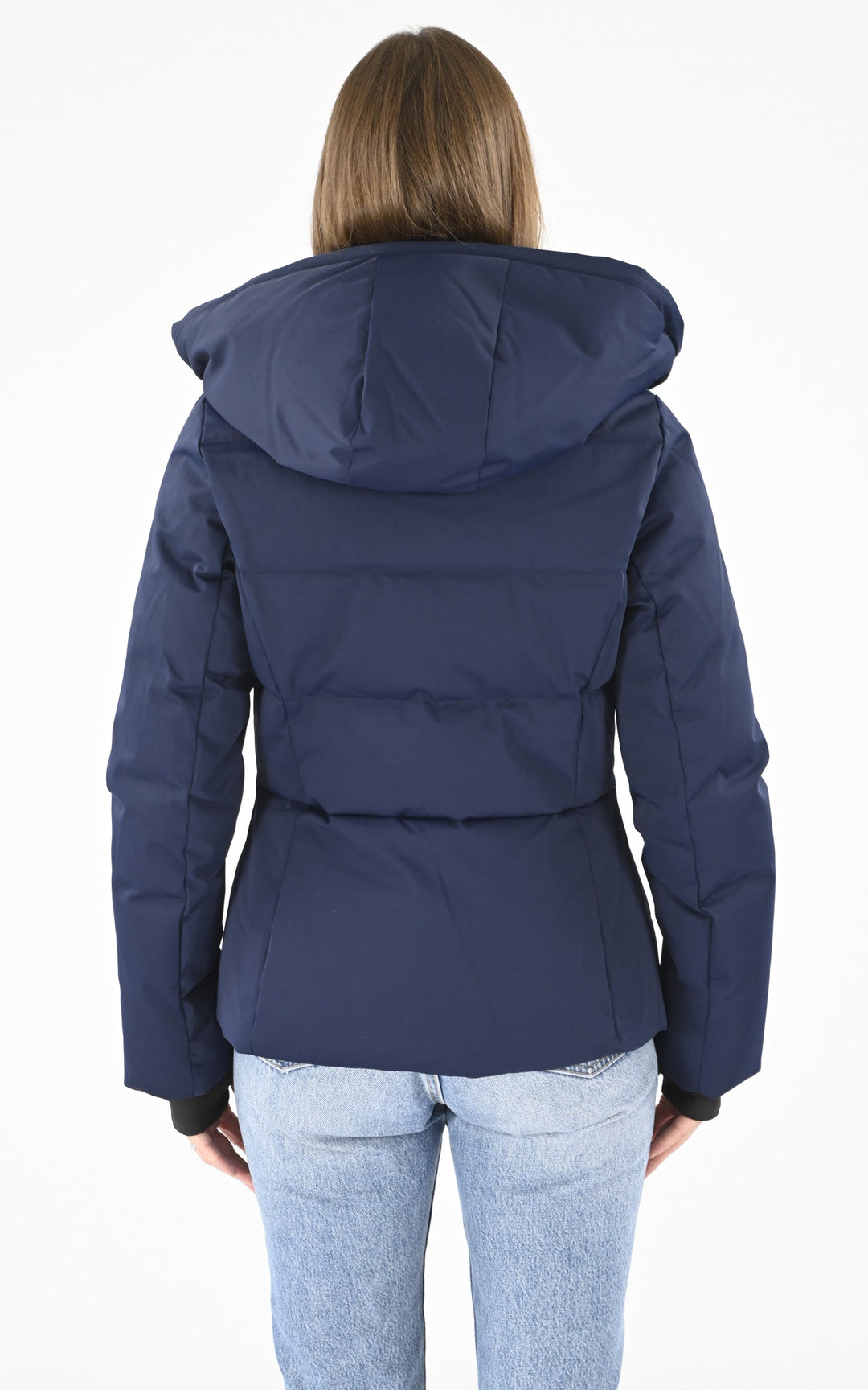 A "MARILOU" Bleu Marine Soia & Kyo Ves Doudoune Femme back photo