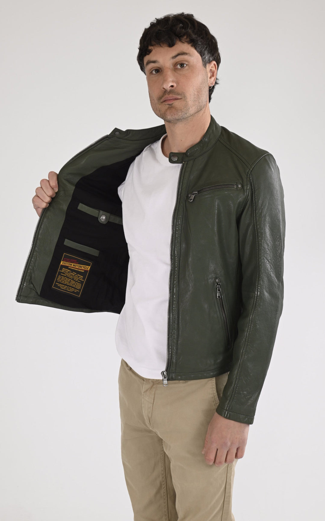 A "GAFINO 101843" Vert Daytona 73 Blouson Homme interior photo