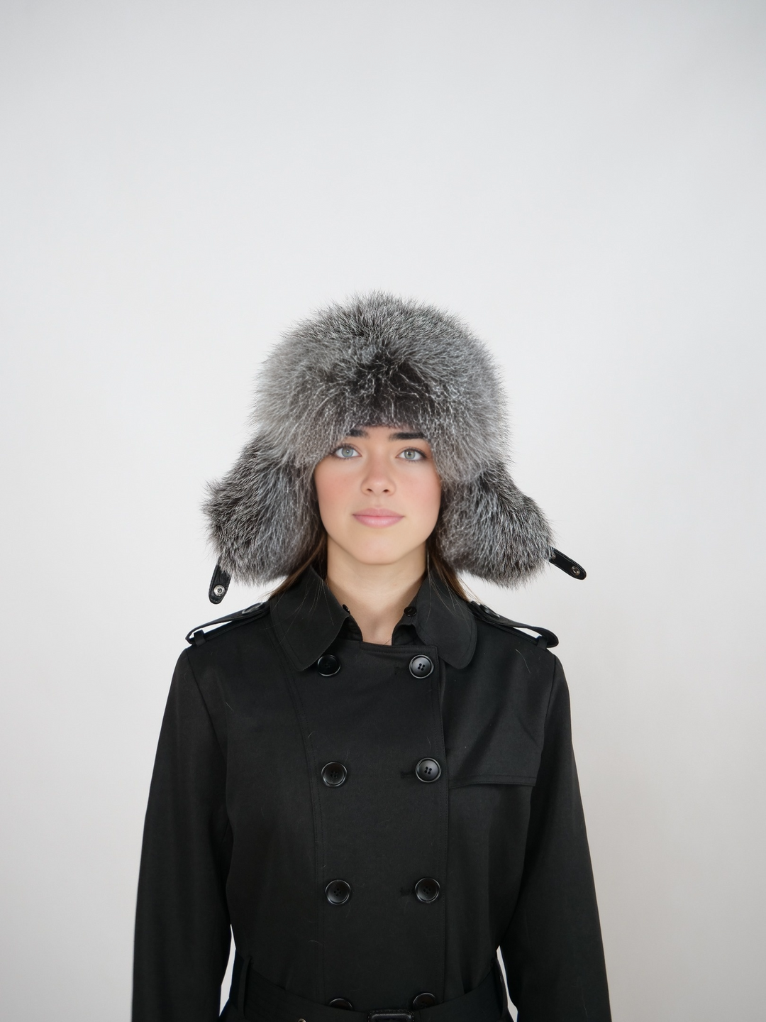 202 Fox Trapper Hat - Fox - Accessoires - noir