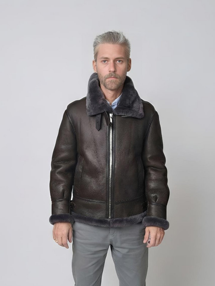 Ivanohe, 69 cm. - Lamm Crackle - Mann - Braun