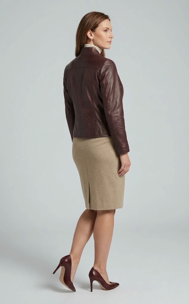 PP 100 – Komfort – Lamm-Malli-Leder – Damen – Kupferbraun