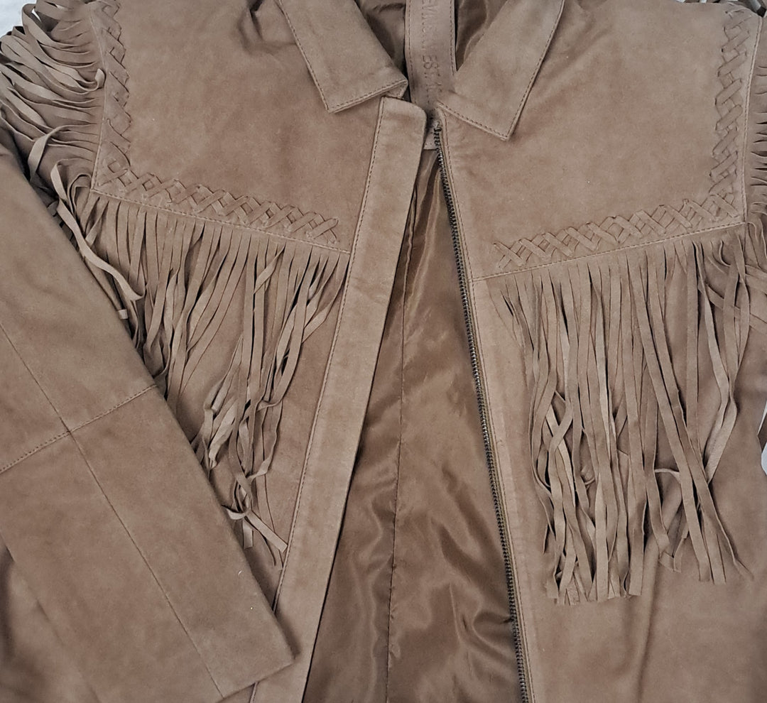 Krystal, 52 cm. - Krave - Ruskind af gede - Damer - Taupe