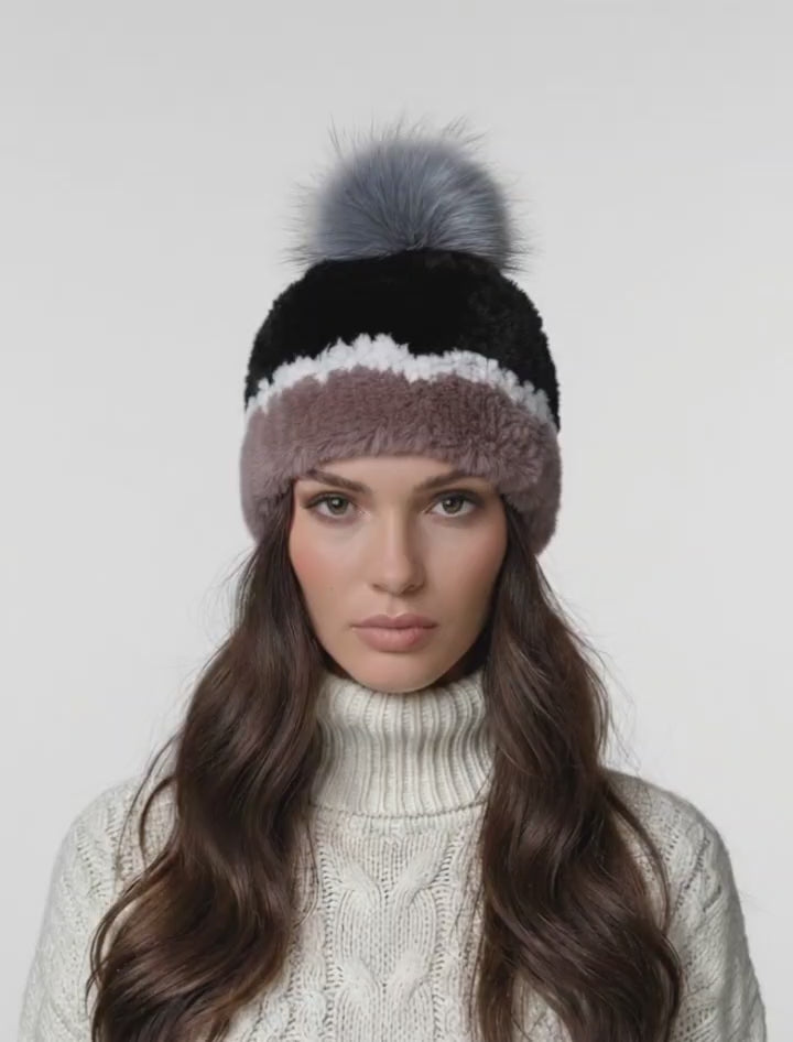 HL20C016 HAT - REX KNITTE - Accesories - Multi Color