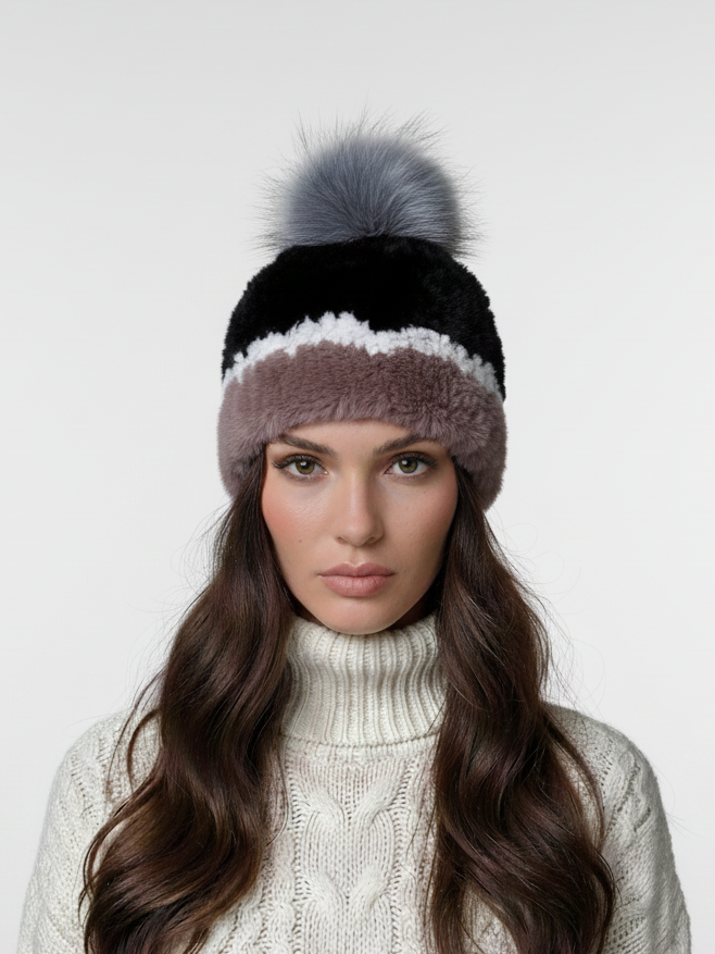 HL20C016 HAT - REX KNITTE - Accesories - Multi Color