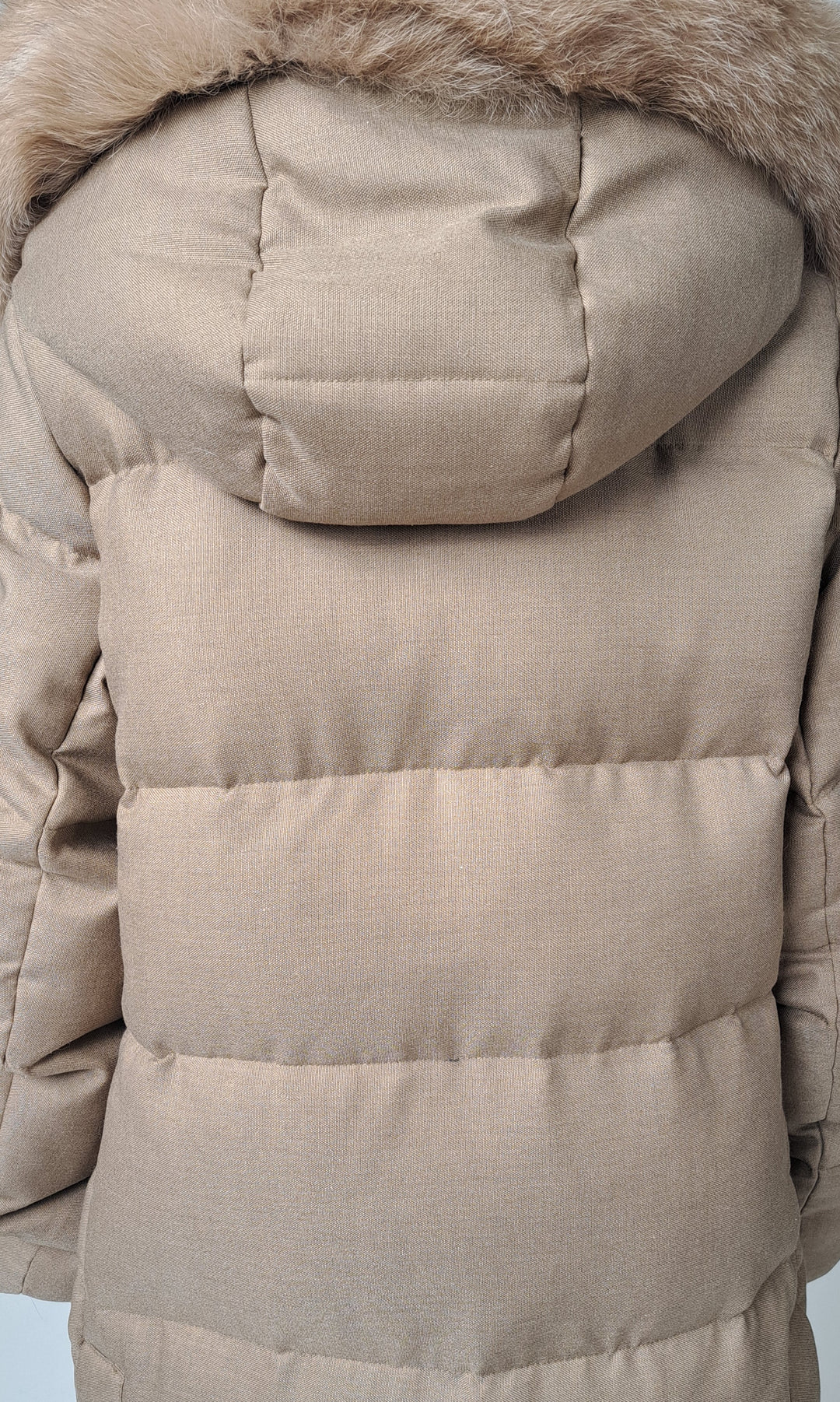 Jadabi, 90 cm. - Capuche - Doudoune - Femme - Camel