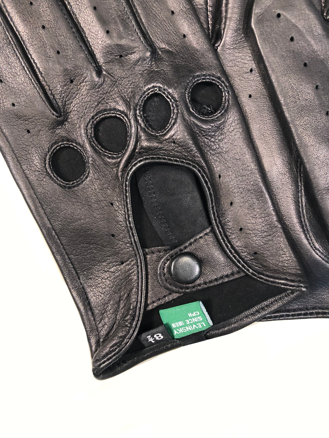 2643 Driving Glove - Lamb Slink Leather -Accesories - Svart