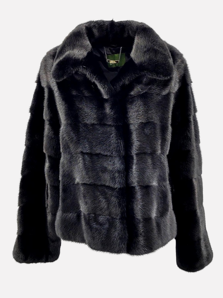 Olise, 60 cm. - Mink - Kvinder - Sort