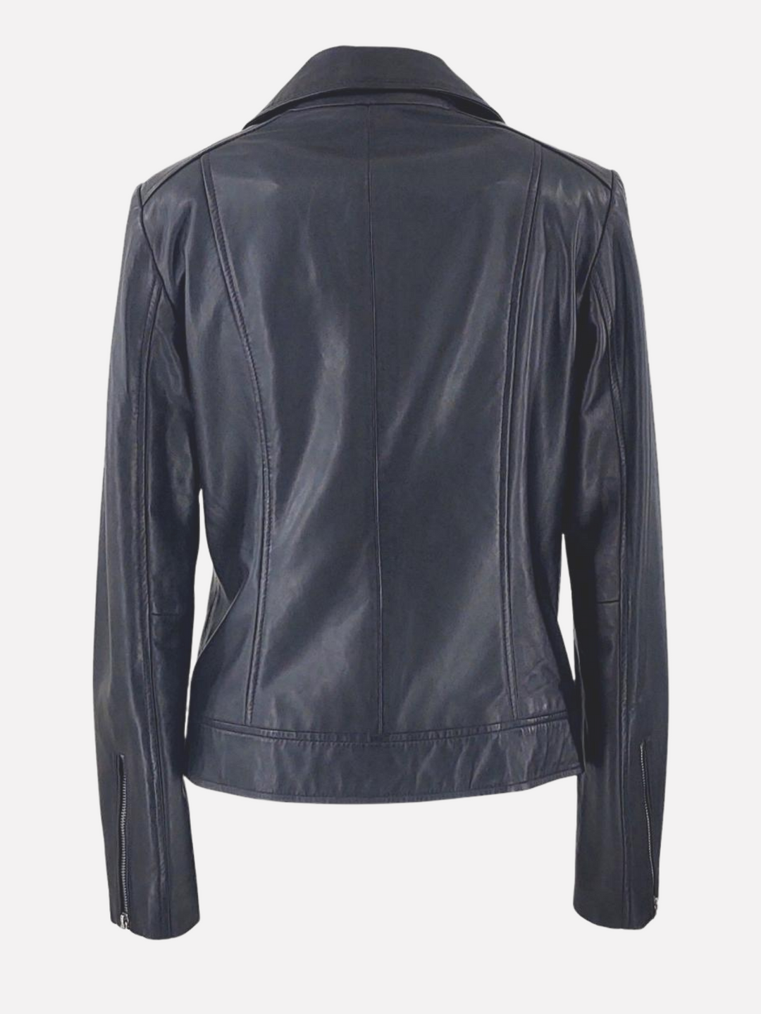 Bella - Lamb Leatherjacket - kvinner - svart