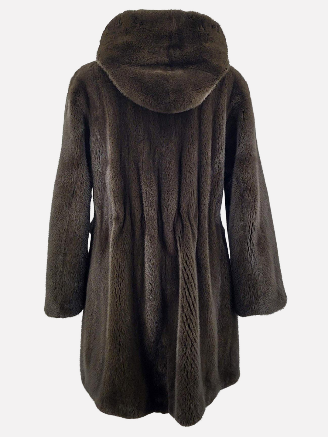 Arktik, 85 cm. - Mink Let Out - Frauen - Army / Mink Pels - Levinsky - Kvinde