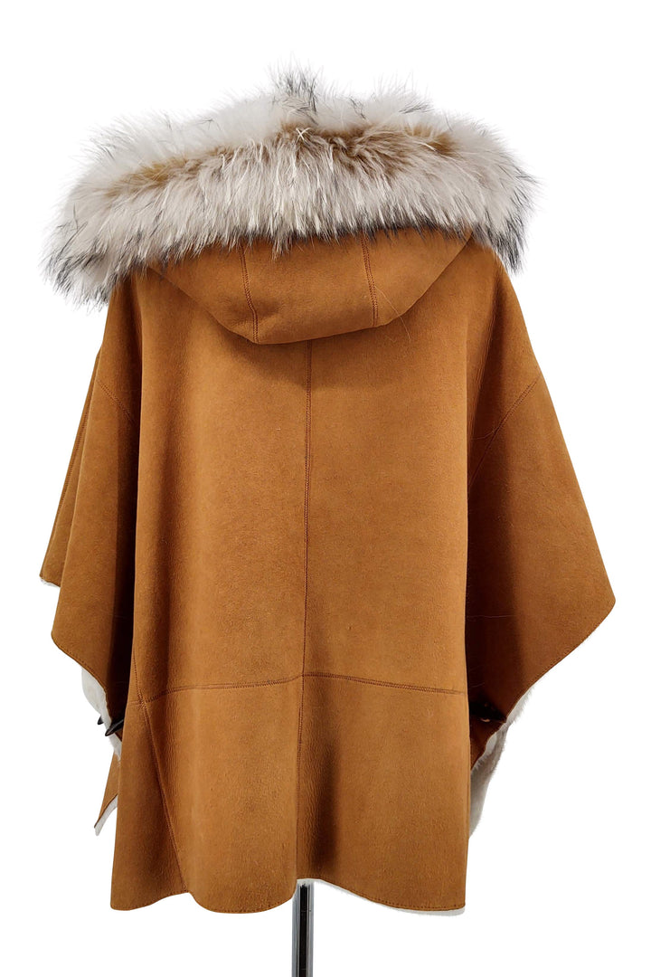 Tia - Suede Lamb - Women - Cognac / Lamme Pels - Levinsky - Kvinde | STAMPE PELS