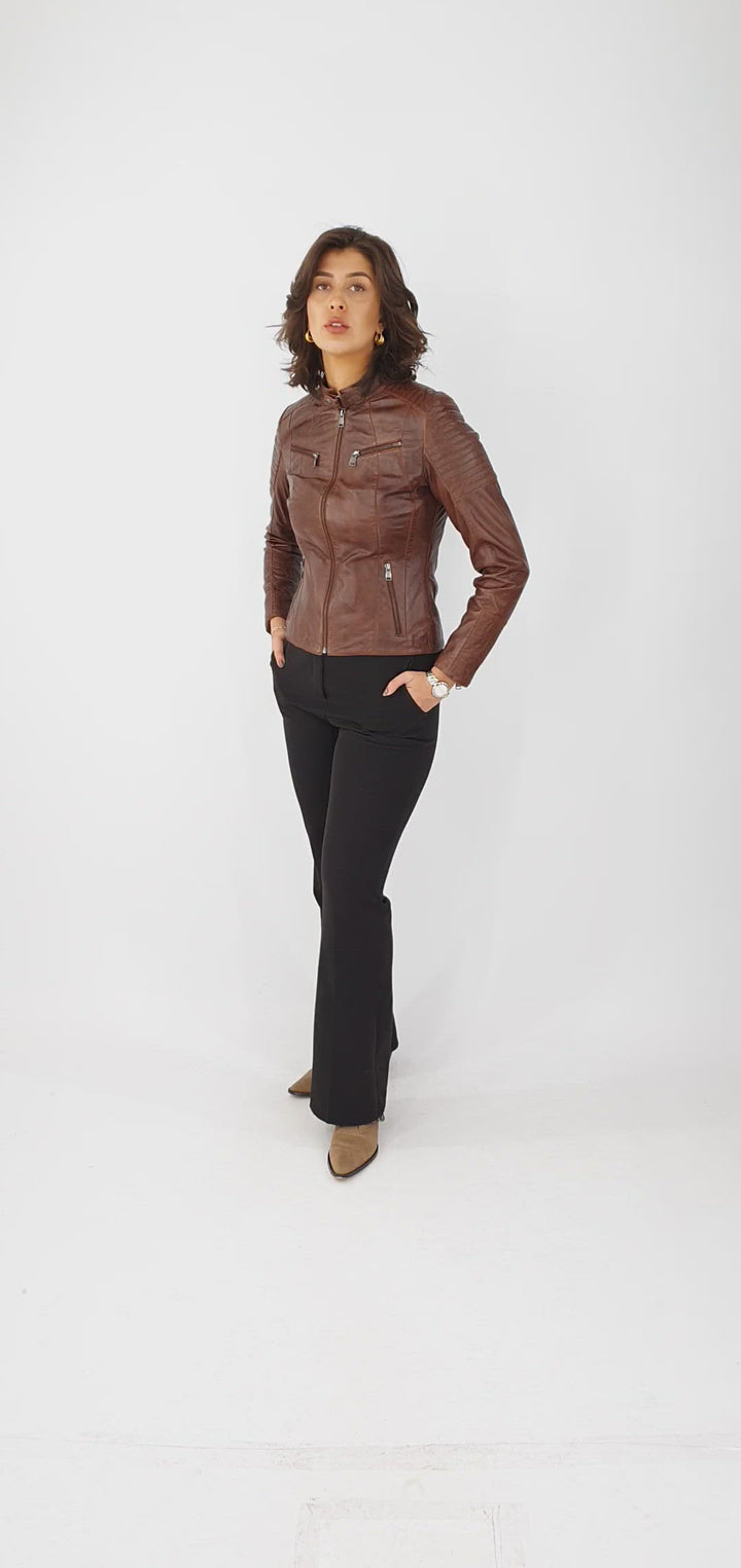 Chole - Lamb Copper Leather - Women - Brown