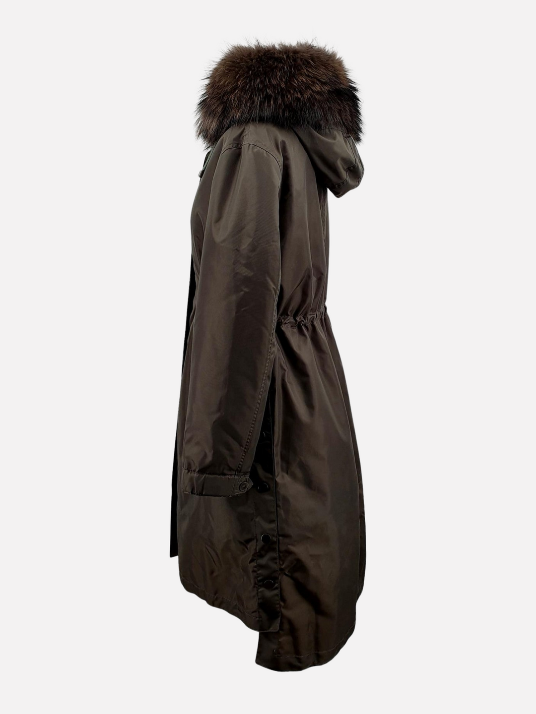 Calgary, 108 cm. - Hood - Textile - Women - Army