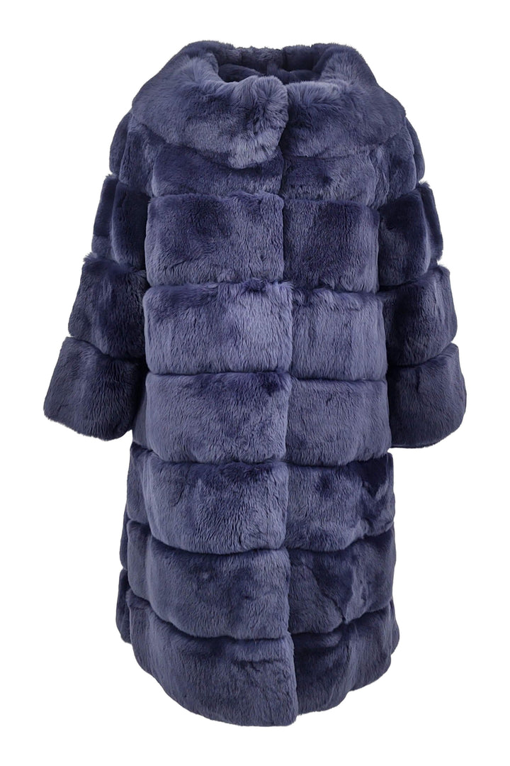 20156A, 75 cm. - Rex - Women - Navy / Rex Kanin Pels - Levinsky - Kvinde | STAMPE PELS